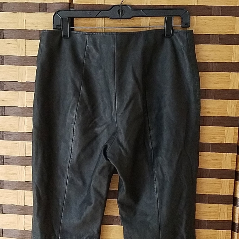 Cache Leather Lined Pants - image 5